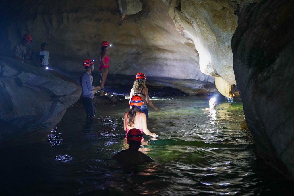 deep waters in the cave 