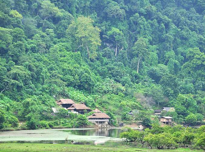 Trekking in The Natural World of Ba Be, Mr Linh's homestay