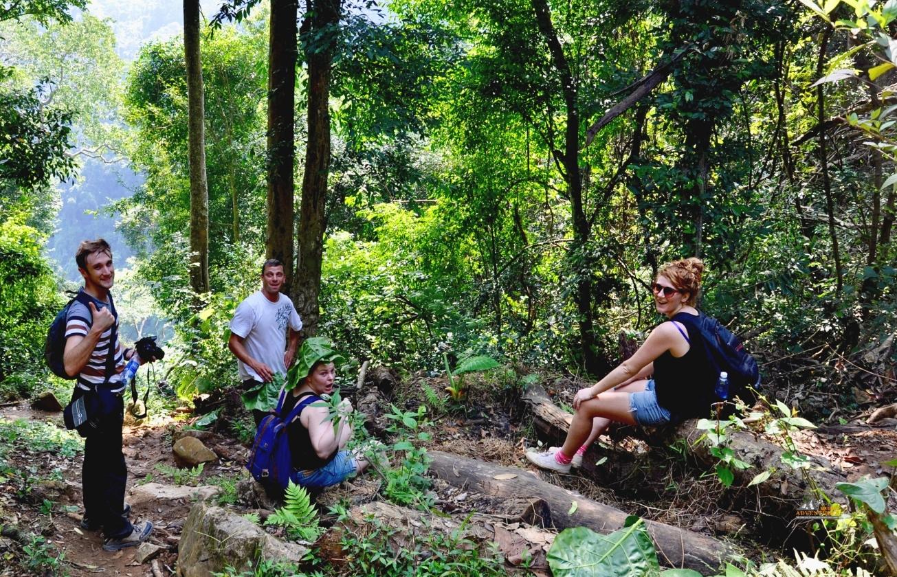 Trek dans le parc national de Ba Be 1 jour